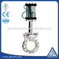 pneumatic operated wafer type knife gate valve pn16